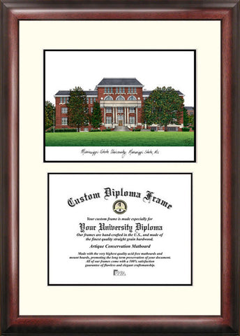 Mississippi State  11w x 8.5h Scholar Diploma Frame