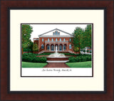 East Carolina Legacy Alumnus Framed Lithograph
