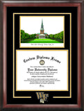 Wake Forest Demon Deacons 14w x 11h Spirit Graduate Diploma Frame