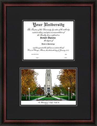 University of Toledo 10w x 8h Diplomate Diploma Frame
