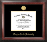 Oregon State University 11w x 8.5h Gold Embossed Diploma Frame