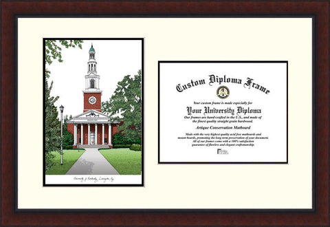 University of Kentucky 11w x 8.5h Legacy Scholar Diploma Frame