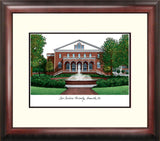 East Carolina Alumnus Framed Lithograph