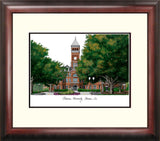 Clemson University Alumnus Framed Lithograph