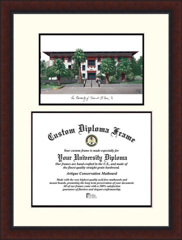 University of Texas, El Paso Legacy Scholar Diploma Frame