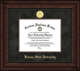 Kansas State University 11w x 8.5h  Executive Diploma Frame