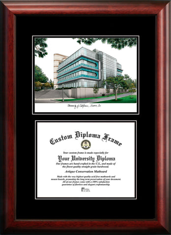 University of California, Irvine 11w x 8.5h Diplomate Diploma Frame