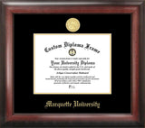 Marquette University 12w x 9h Gold Embossed Diploma Frame