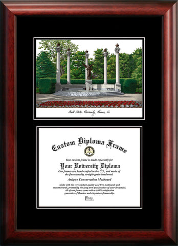 Ball State University Diplomate Diploma Frame