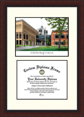 St. Cloud State 11w x 8.5h Legacy Scholar Diploma Frame