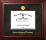 James Madison University 16"w x 12"h Executive Diploma Frame
