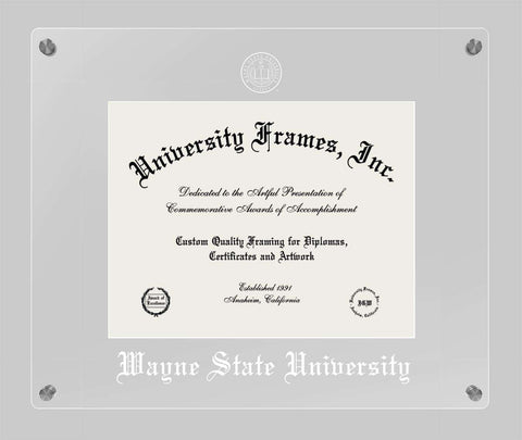Wayne State University  Floating Diploma Frame - image 1