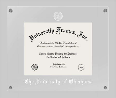 University of Oklahoma Floating Diploma Frame - image 1