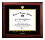 University of North Carolina, Charlotte 14w x 11h Gold Embossed Diploma Frame