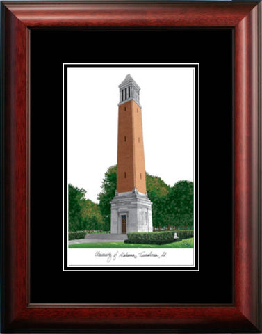 University of Alabama, Tuscaloosa  Academic Framed Lithograph