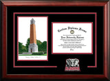 University of Alabama 11w x 8.5h Spirit Graduate Diploma Frame with Campus Images Lithograph