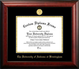 University of Alabama, Birmingham 11w x 8.5h  Gold Embossed Diploma Frame