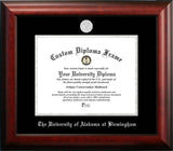 University of Alabama, Birmingham 11w x 8.5h Silver Embossed Diploma Frame