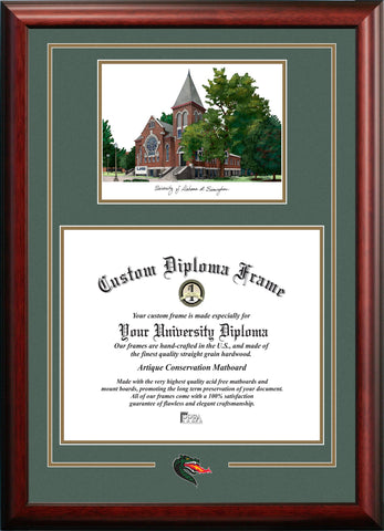 University of Alabama, Birmingham Spirit Graduate Diploma Frame with Campus Images Lithograph