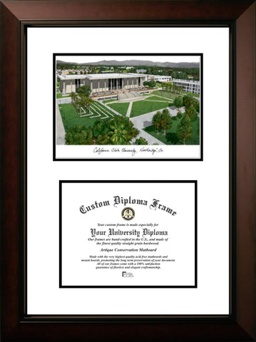 California State University, Northridge 11w x 8.5h Legacy Scholar Diploma Frame