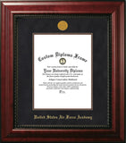 United States Air Force Academy 8.5w x 11h Executive Diploma Frame