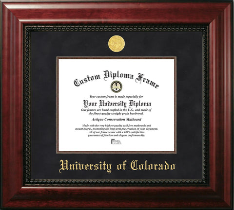 University of Colorado  Executive Diploma Frame
