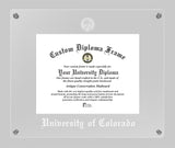 University of Colorado Boulder Floating Diploma Frame