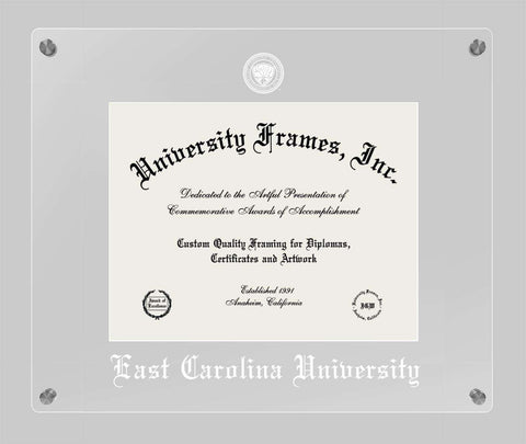 East Carolina University Floating Diploma Frame - image 1