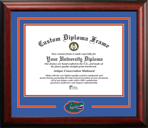 University of Florida Gators 16w x 11.5h Spirit Diploma Frame