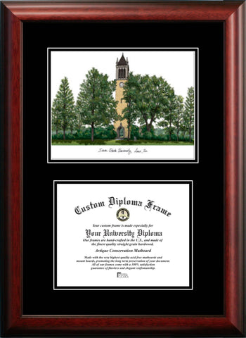 Iowa State University 11w x 8.5h Diplomate Diploma Frame