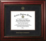 Iowa State University 11w x 8.5h Executive Diploma Frame