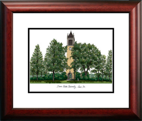 Iowa State University Alumnus Framed Lithograph