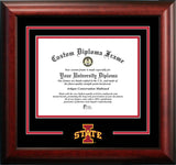 Iowa State Cyclones 11w x 8.5h Spirit Diploma Frame