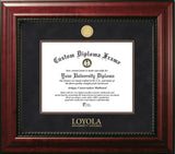 Loyola University Chicago 11w x 8.5h Executive Diploma Frame