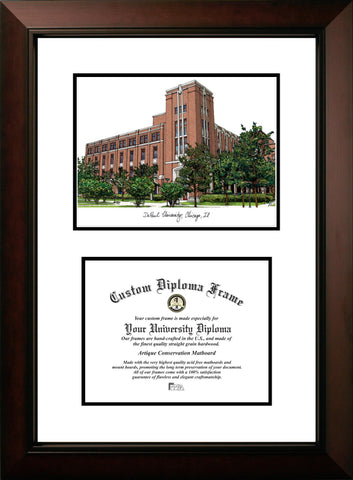 DePaul University 11w x 8.5h Legacy Scholar Diploma Frame