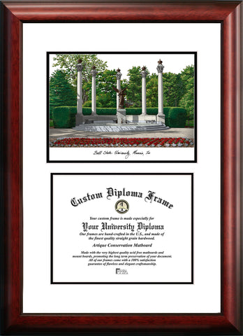 Ball State University 10w x 8h  Scholar Diploma Frame