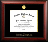Indiana University, Bloomington 11w x 8.5h Gold Embossed Diploma Frame