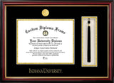 Indiana University, Bloomington 11w x 8.5h Tassel Box and Diploma Frame