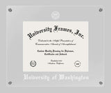 University of Washington Floating Diploma Frame - image 1