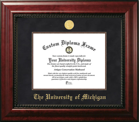 University of Michigan Executive Diploma Frame