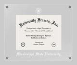 Mississippi State University Floating Diploma Frame - image 1