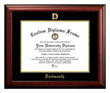 Dartmouth College 16w x 12h Gold Embossed Diploma Frame