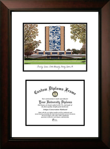 Bowling Green State University Legacy Scholar Diploma Frame