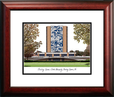 Bowling Green State University Alumnus Framed Lithograph