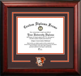 Bowling Green State University 11w x 8.5h Falcons Spirit Diploma Frame