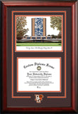 Bowling Green State 11w x 8.5h Spirit Graduate Diploma Frame with Campus Images Lithograph