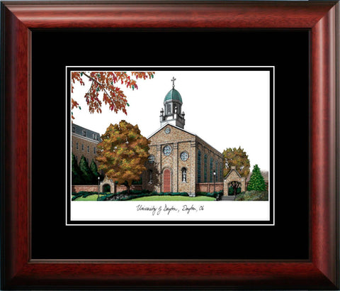 University of Dayton Academic Framed Lithograph