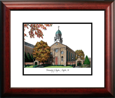 University of Dayton Alumnus Framed Lithograph