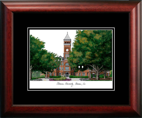 Clemson University Academic Framed Lithograph