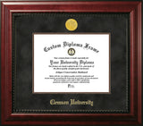 Clemson University 11w x 8.5h Executive Diploma Frame